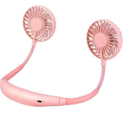 Upgrade Hang Neck Fan Pink - Rokomari